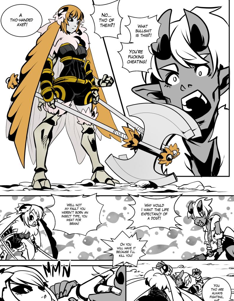 Monster girls on tour - Episode 535, Page 1: Page 535